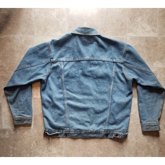 Wrangler Rugged Wear Denim Jacket L - Picture 2 of 7
